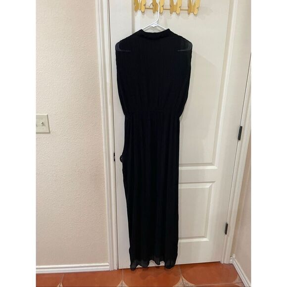 Banana Republic Ana Pleated Maxi Dress Size Medium - Picture 9 of 9